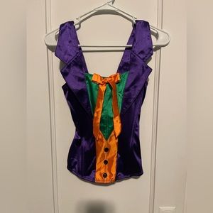 DC Comics The Joker Corset Halloween Costume